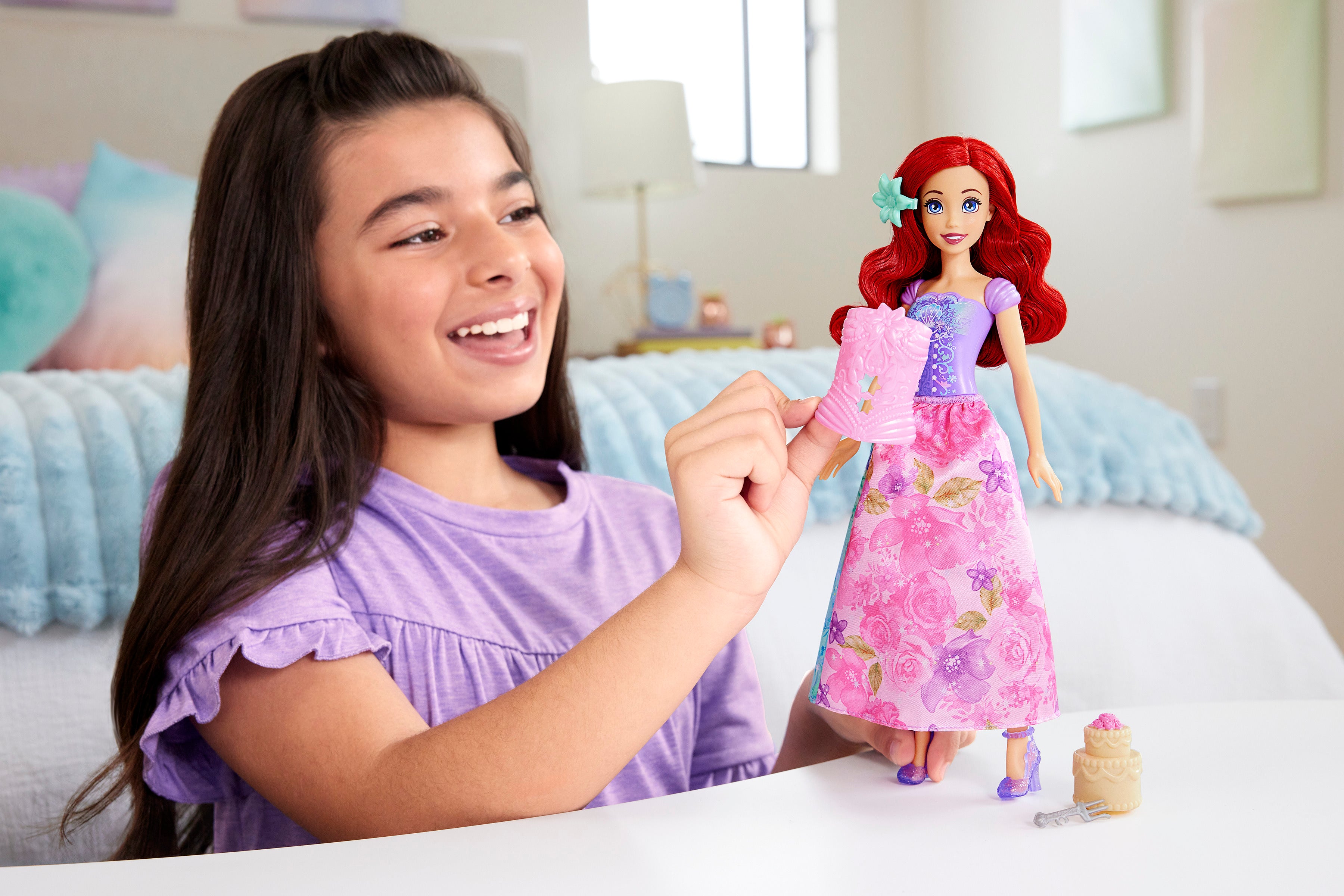 Disney Princess Spin & Reveal Ariel Doll Set