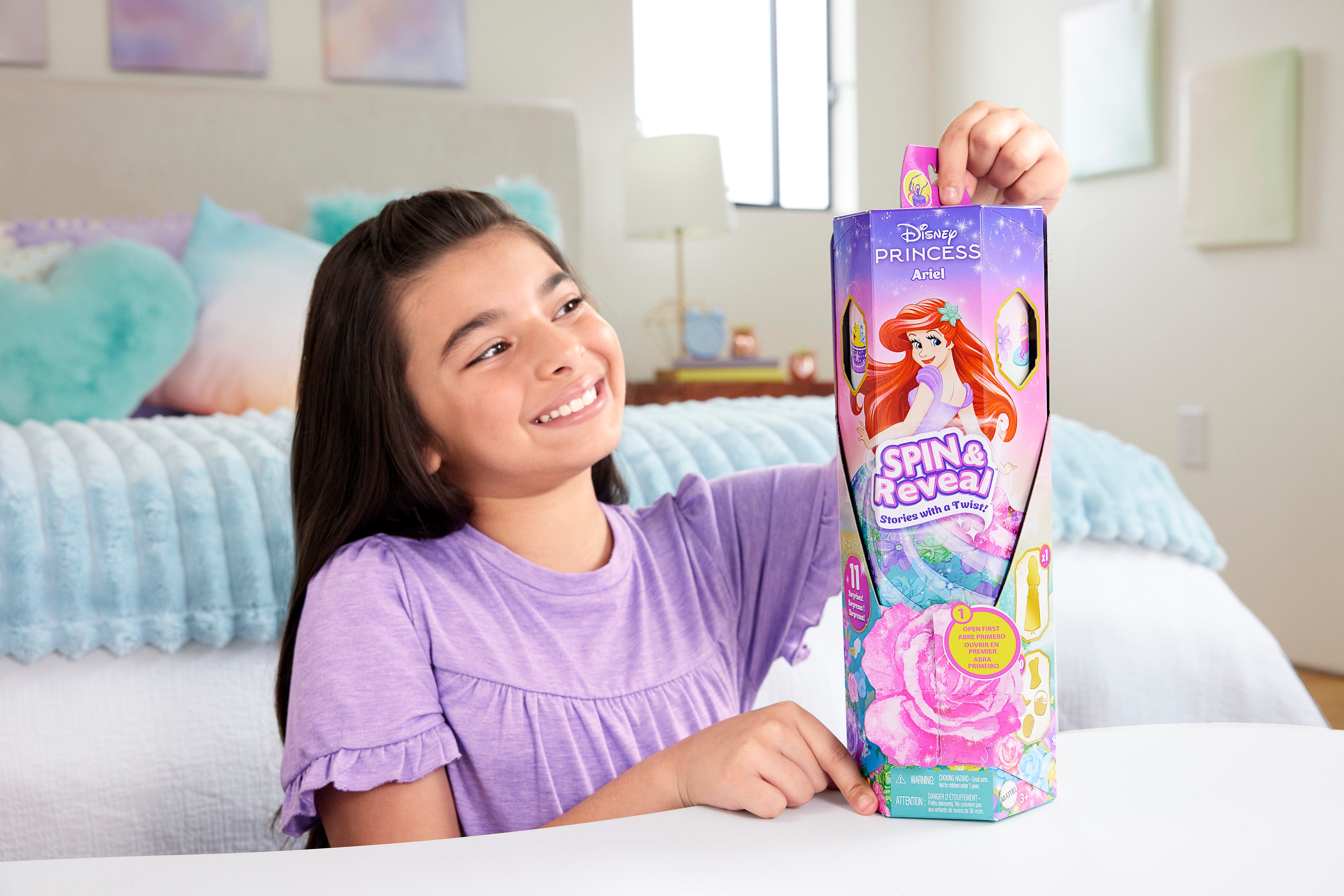 Disney Princess Spin & Reveal Ariel Doll Set
