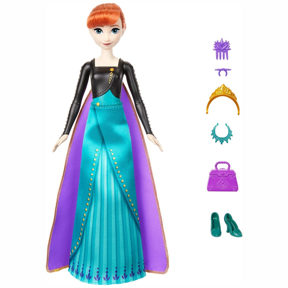 Disney Frozen Spin & Reveal Anna Doll Set