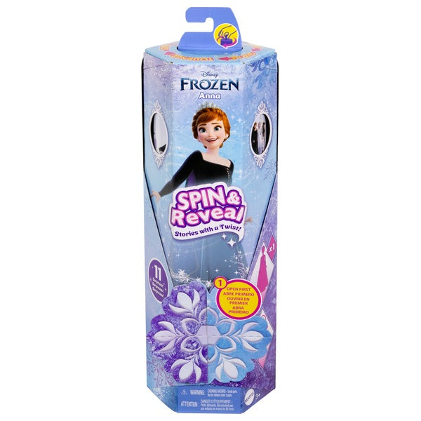 Disney Frozen Spin & Reveal Anna Doll Set
