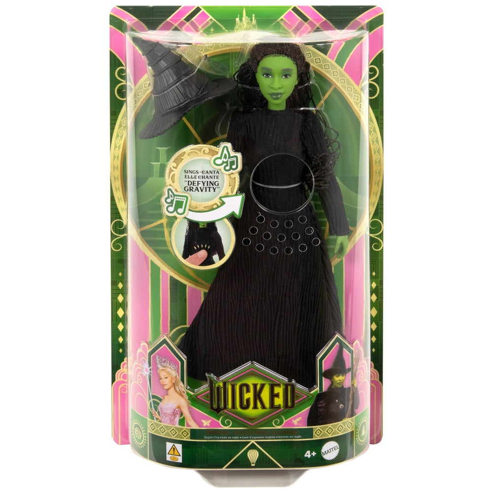 Wicked Doll Singing Elphaba 30Cm