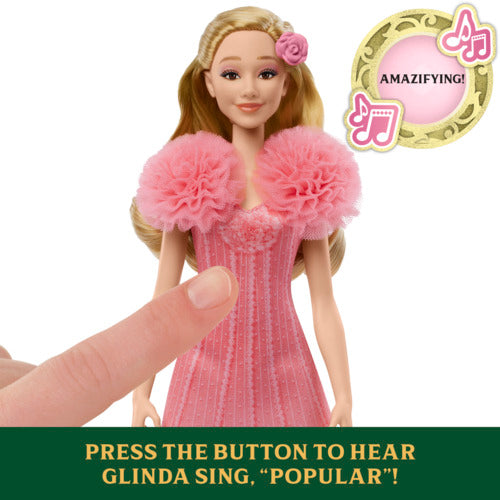 Wicked Doll Singing Glinda 30Cm