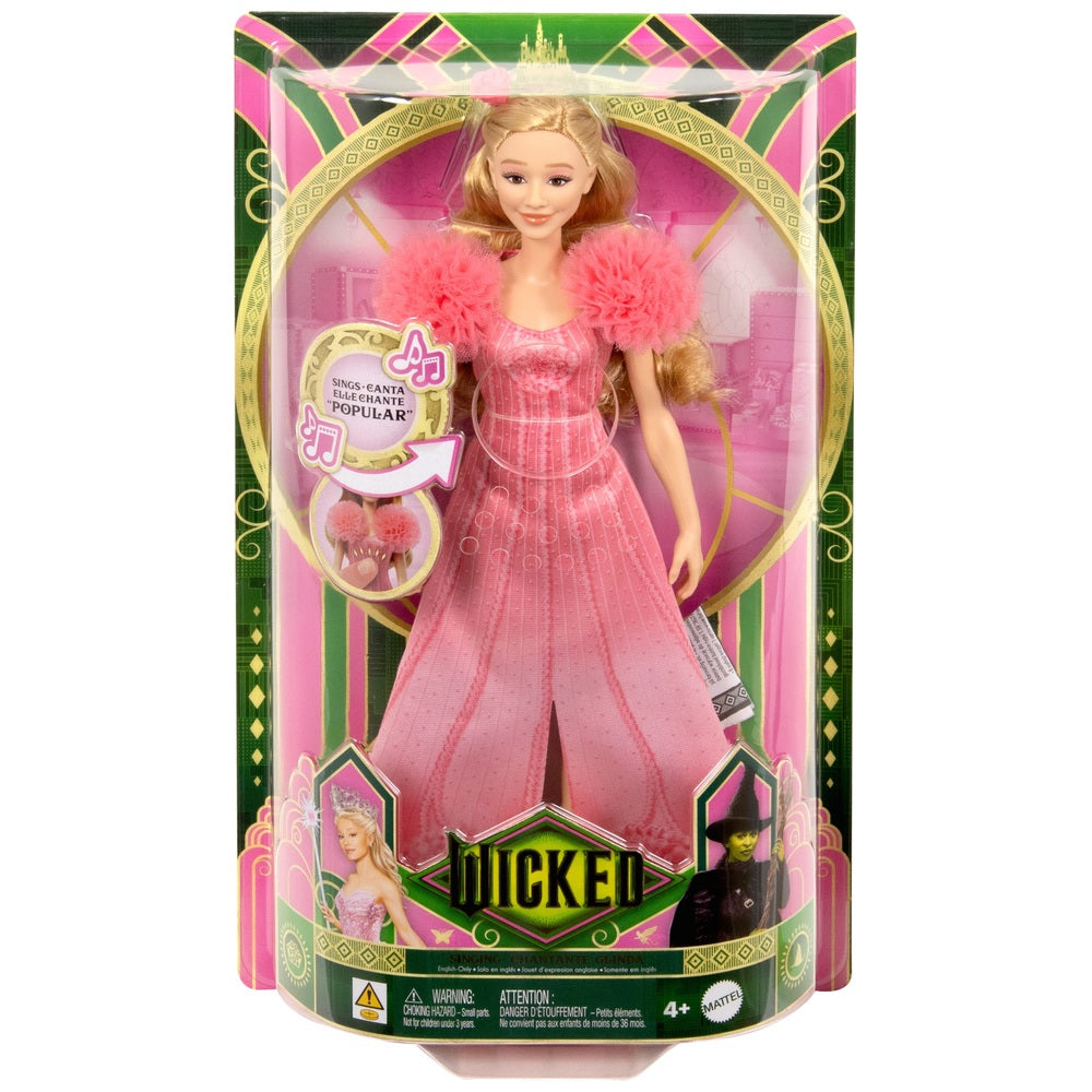 Wicked Doll Singing Glinda 30Cm