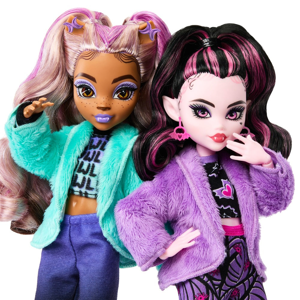 Monster High Creepover Party Bedroom Playset With Two Dolls
