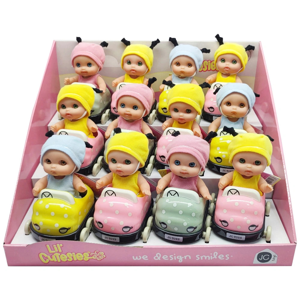 Lil' Cutesies Baby Doll Bugs Car 13Cm Assortment