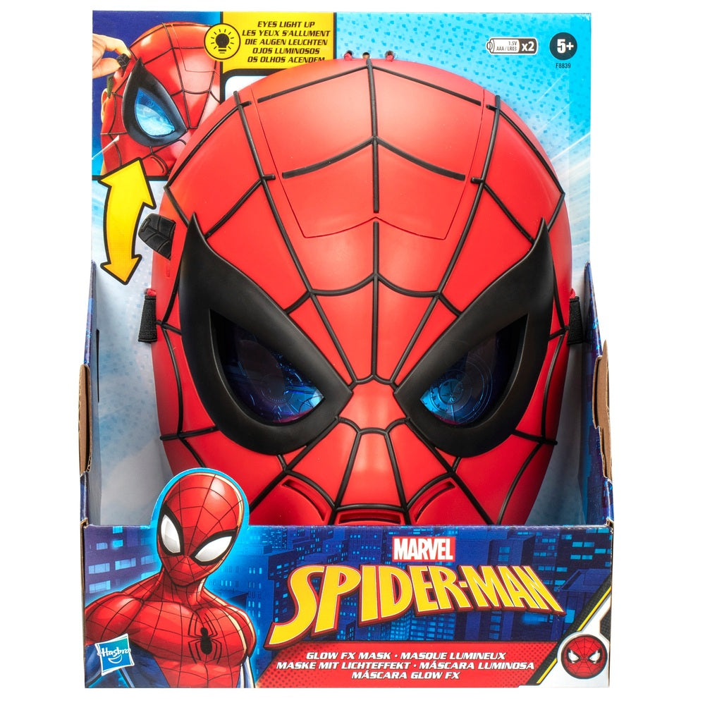Marvel Spider-Man Mask Glow Fx