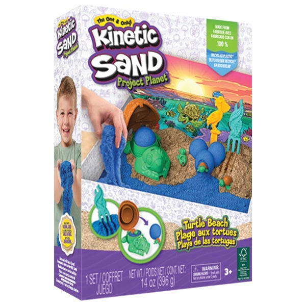 Kinetic Sand Project Planet Turtle Beach