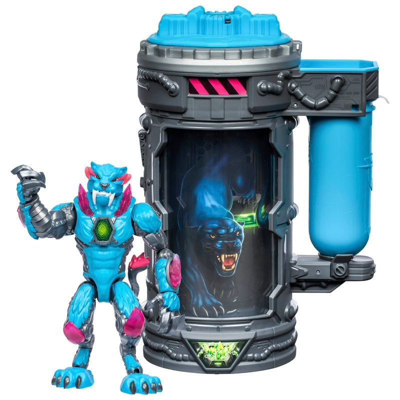 Mrbeast Lab Mutators: Mutation Chamber Iconic Panther Action Figure