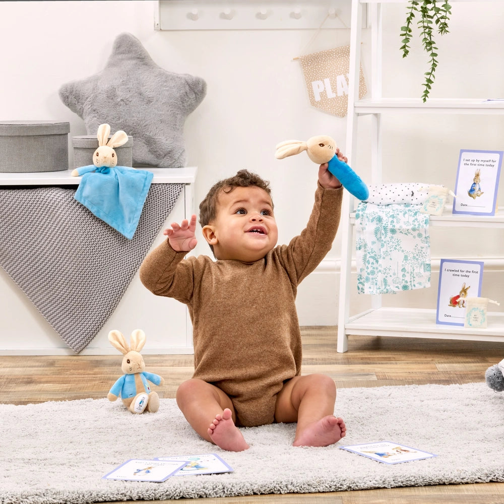 Peter Rabbit Baby Keepsake Box And Soft Toy Memories Gift Set