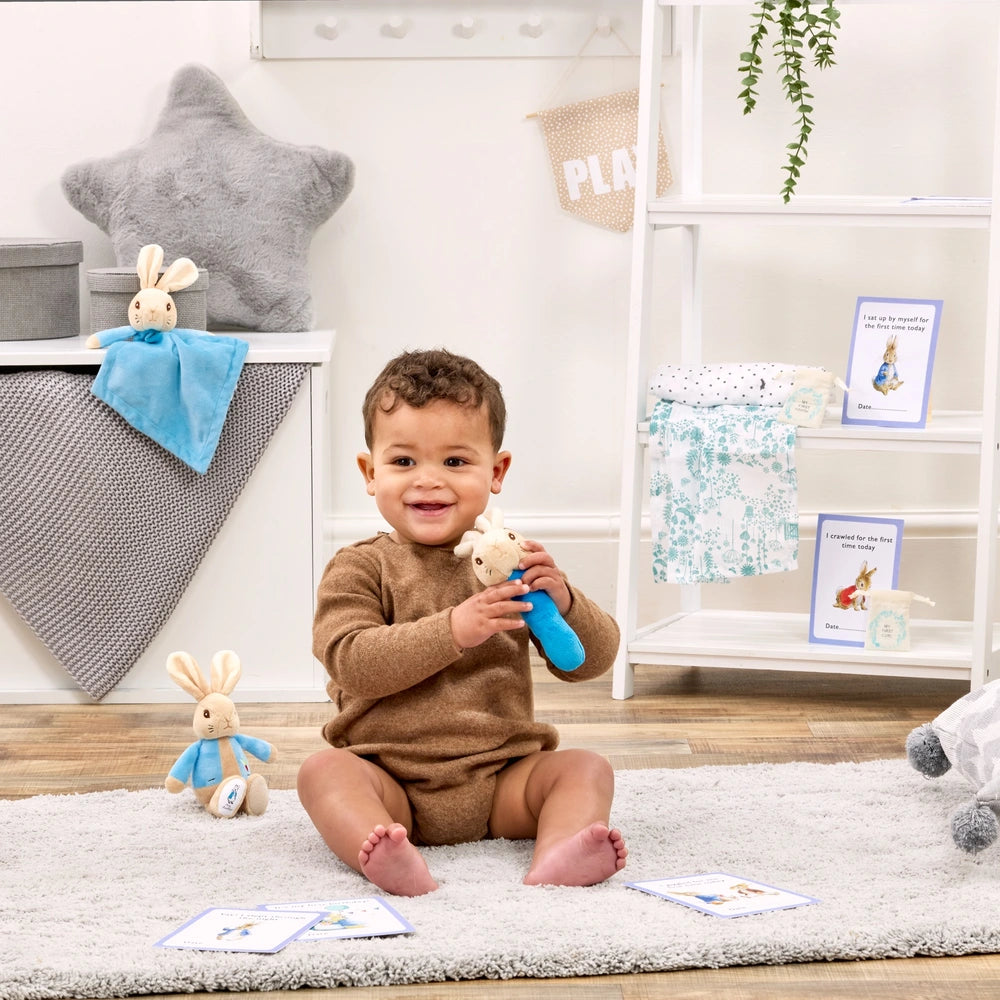 Peter Rabbit Baby Keepsake Box And Soft Toy Memories Gift Set