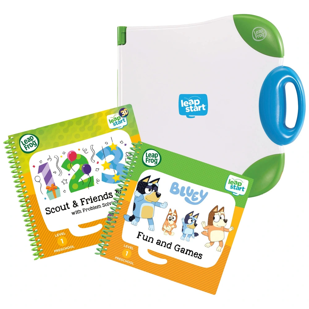 Leapfrog Leapstart Bluey Interactive Learning System Bundle