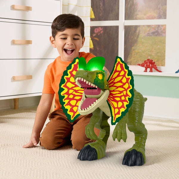Imaginext Jurassic World Attack Mode Dilophosaurus