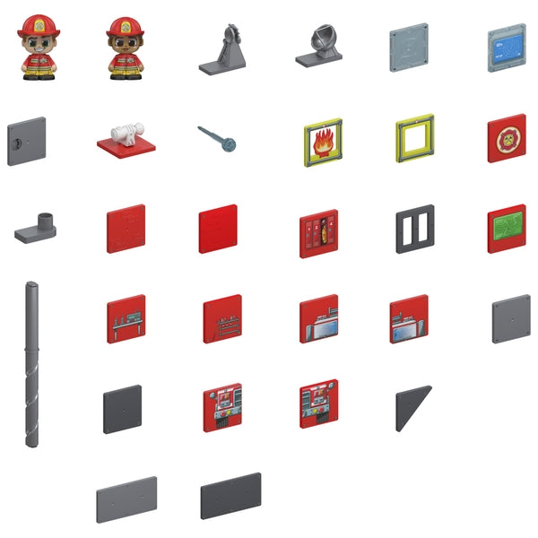 Tile Town Fire Station Tile Set