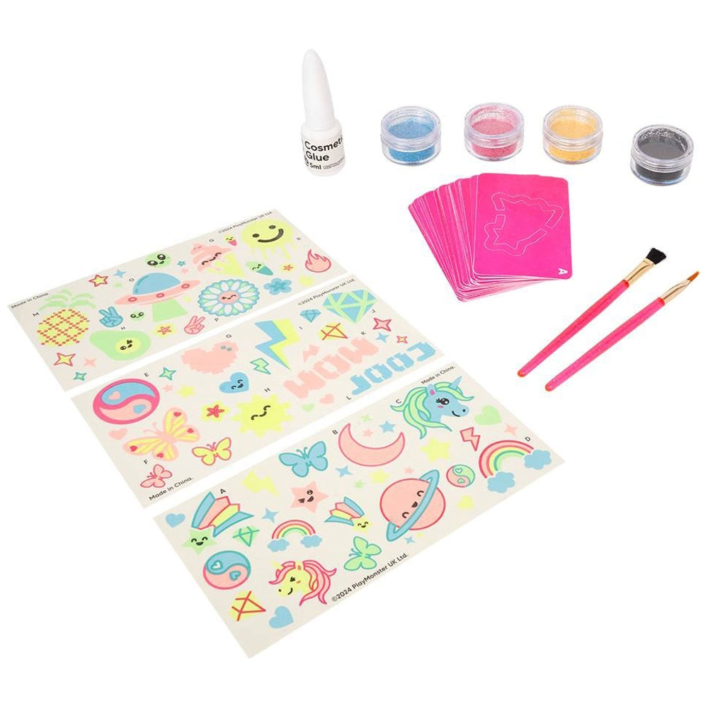 Fablab Glow In The Dark Glitter Tattoos