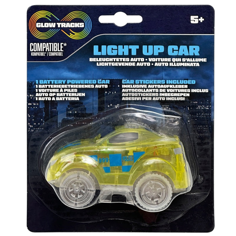 Glow Tracks Light Up Police Car