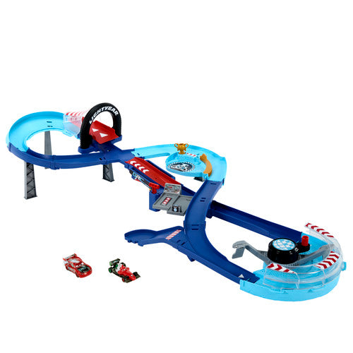 Disney Pixar Cars Global Racers Cup Jumping Raceway Playset