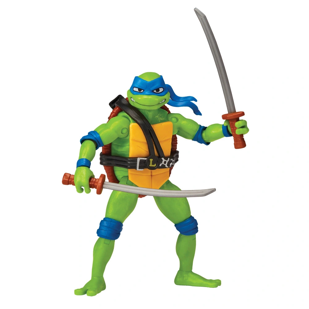 Teenage Mutant Ninja Turtles: Mutant Mayhem – Pizza Fire Van And Leonardo Action Figure