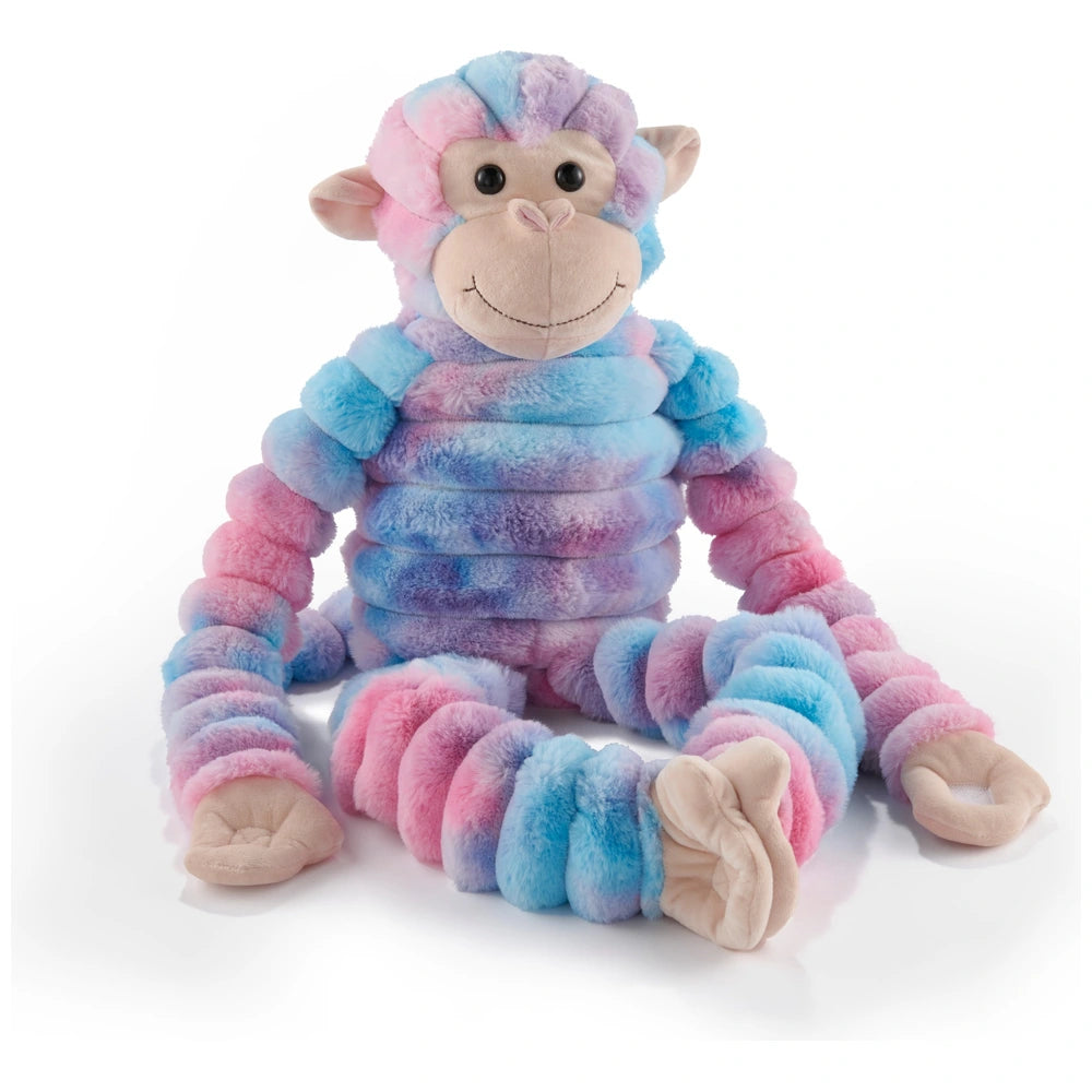 Gibby The Tiedye Cheeky Hanging Monkey Soft Toy 70Cm