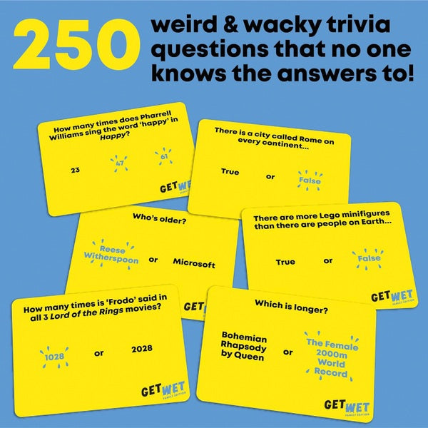 Get Wet Trivia Game