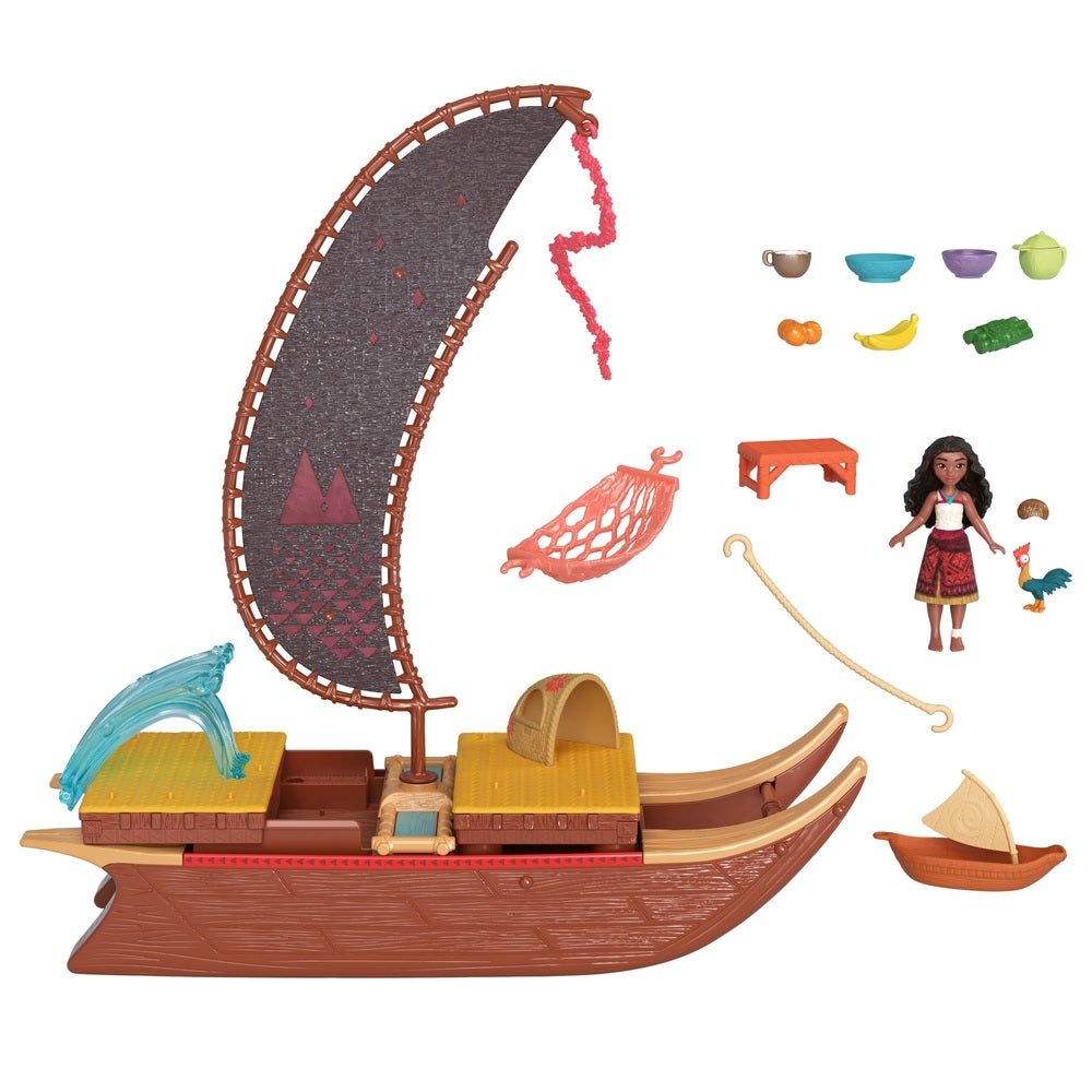 Disney Moana 2 Transforming Boat Playset