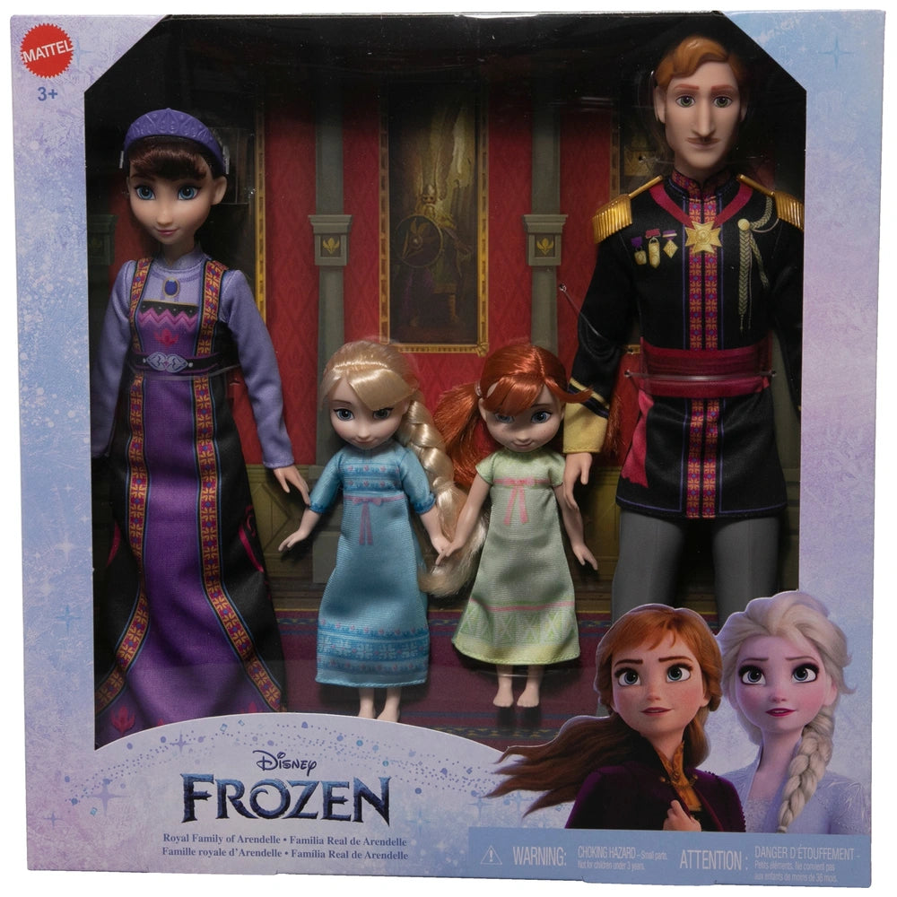 Disney Frozen Dolls Royal Family Of Arendelle 4 Pack