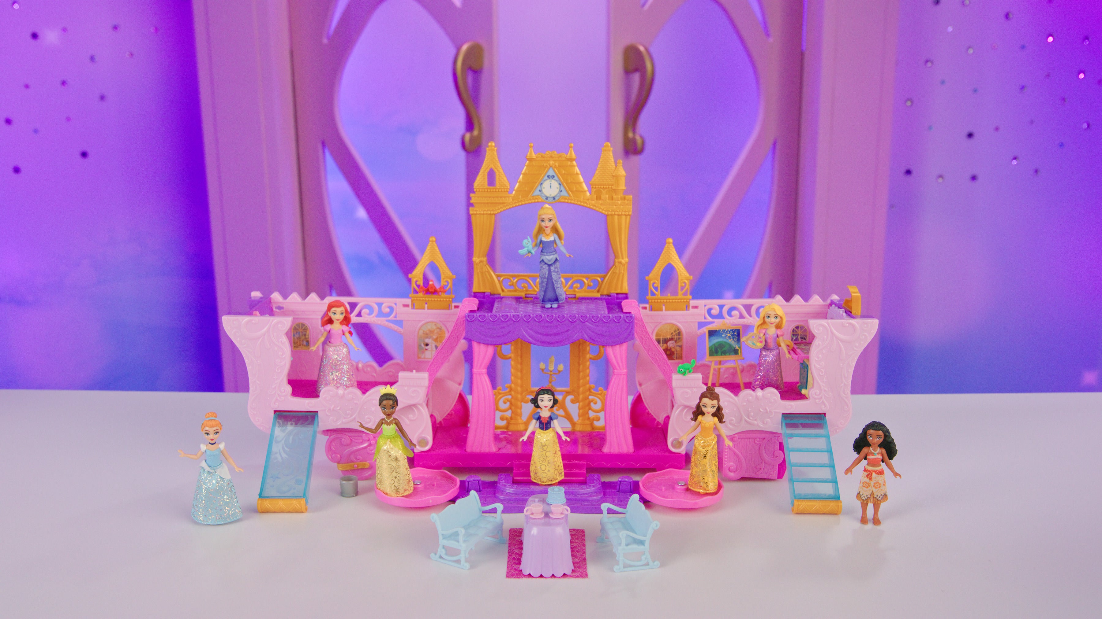 Disney Princess Carriage To Castle Playset