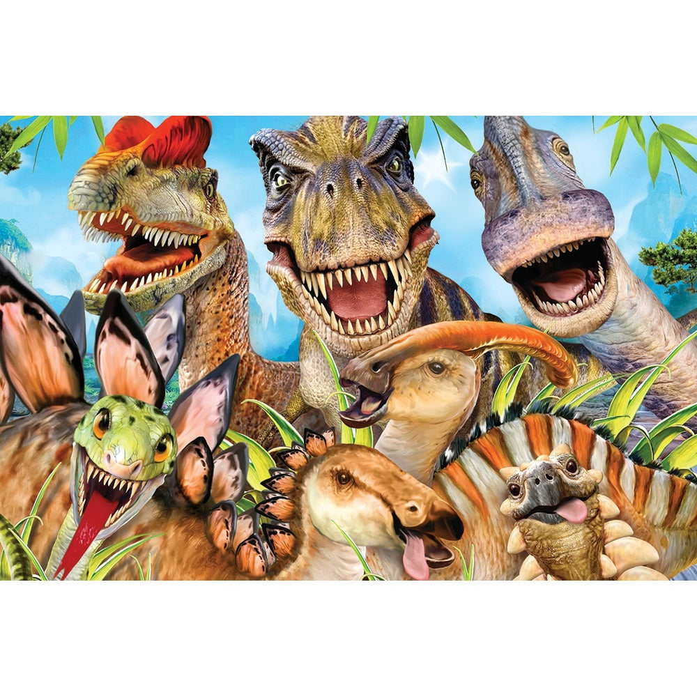 Dinosaur Selfie 150 Piece 3D Puzzle