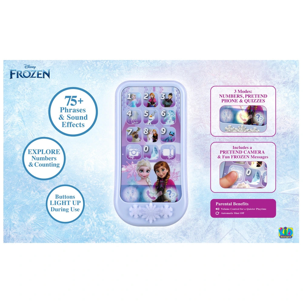 Disney Frozen Toy Smartphone Learn And Play Pretend
