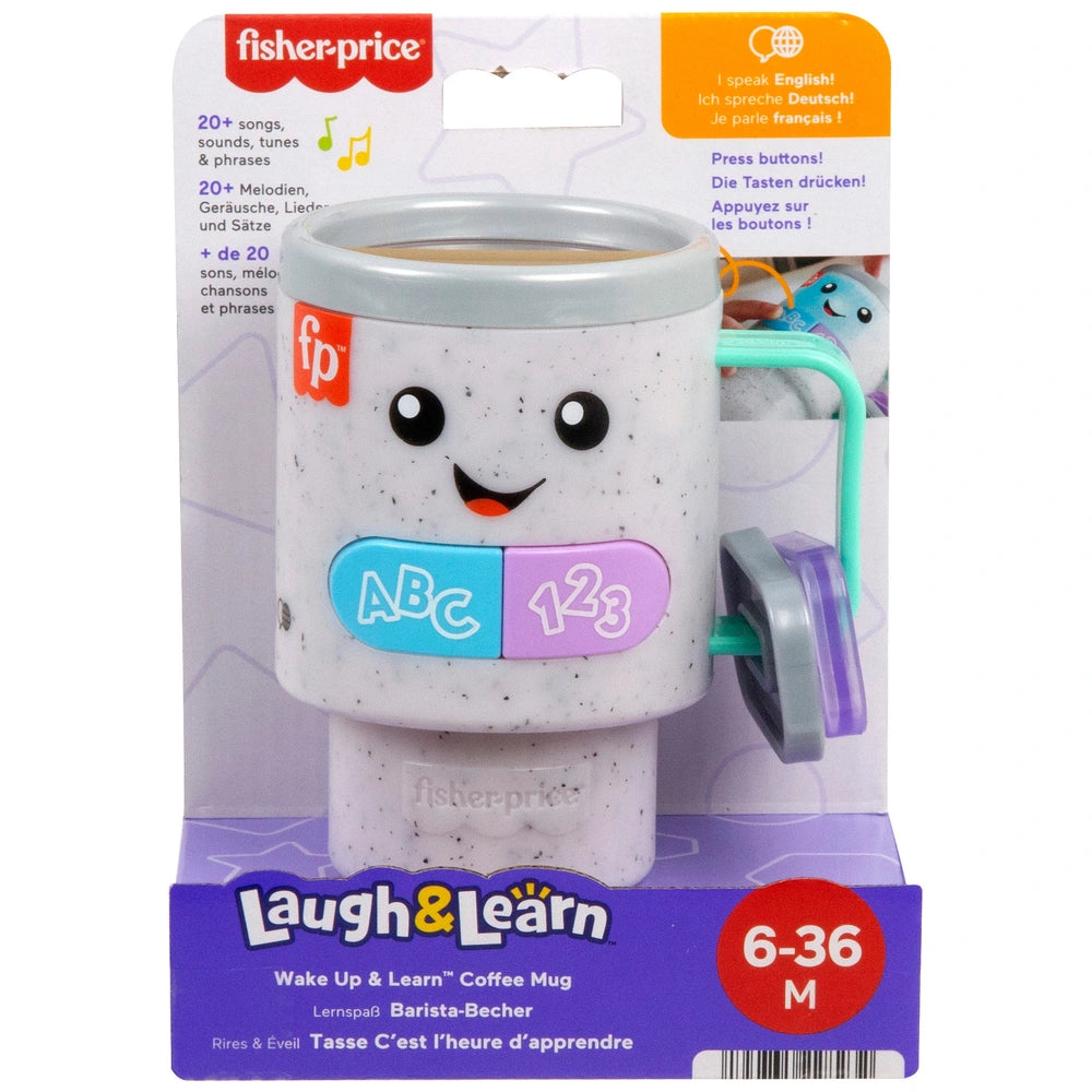 Fisher-Price Laugh & Learn Wake Up & Learn Coffee Mug