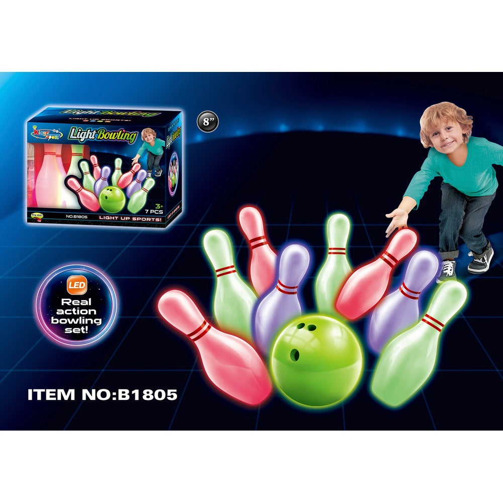 Light Up Bowling Set