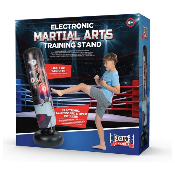 Electronic Martial Arts Training Stand