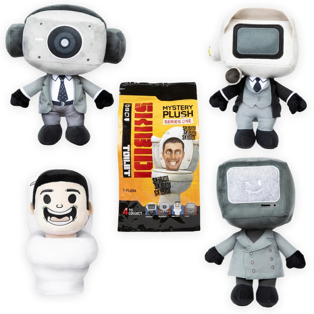 Skibidi Toilet Mystery Plush 28Cm Assortment