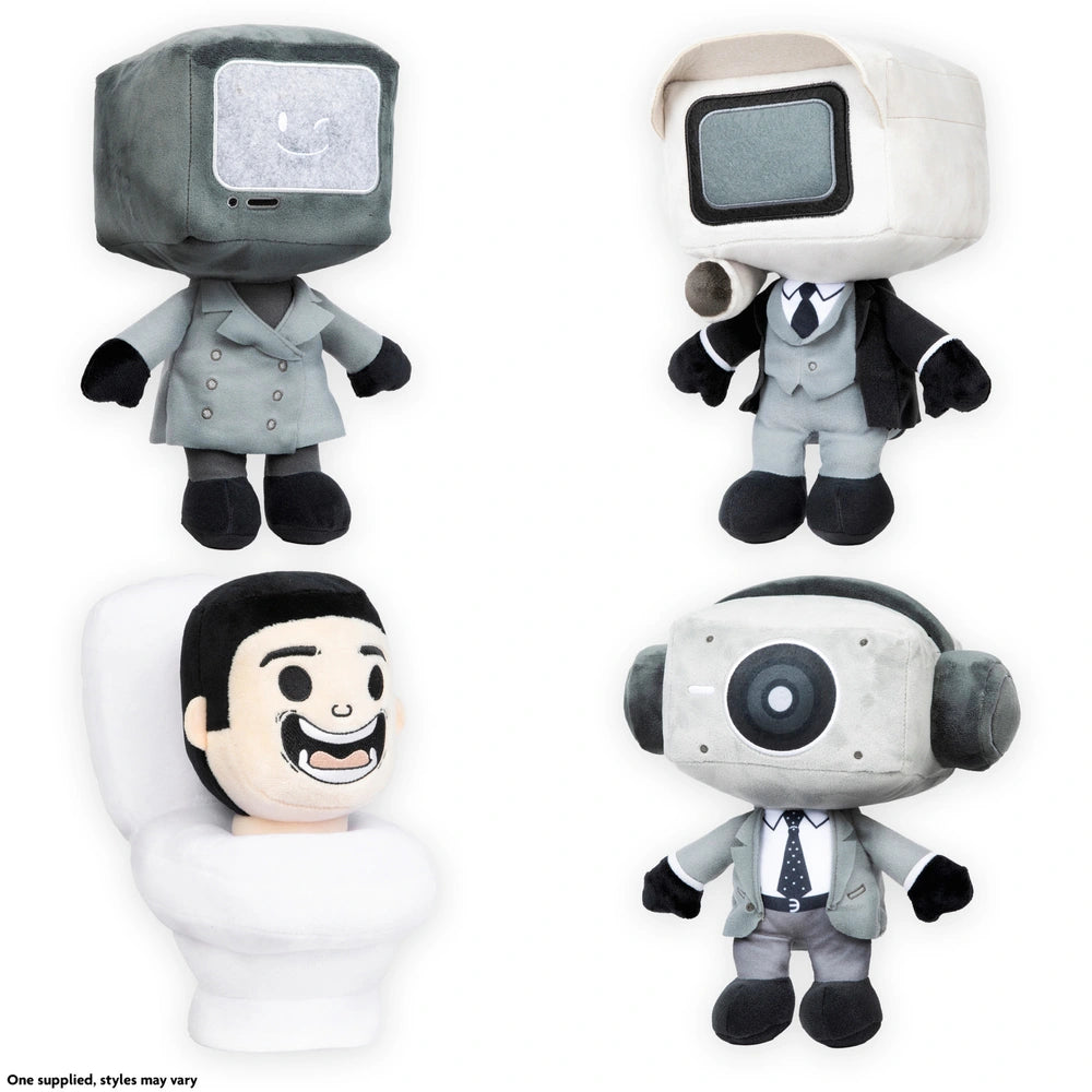 Skibidi Toilet Mystery Plush 28Cm Assortment