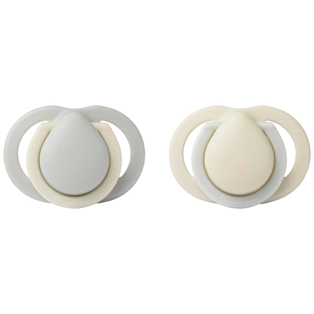Tommee Tippee Newborn Orthodontic Soother Birth+ 2 Pack Assortment