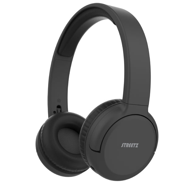 Streetz Bt210 Bluetooth On Ear Headphones Black