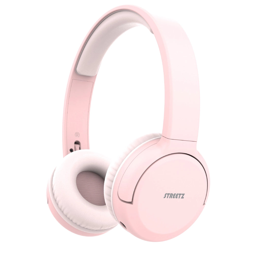 Streetz Hl-Bt402 Bluetooth On Ear Headphones Pink