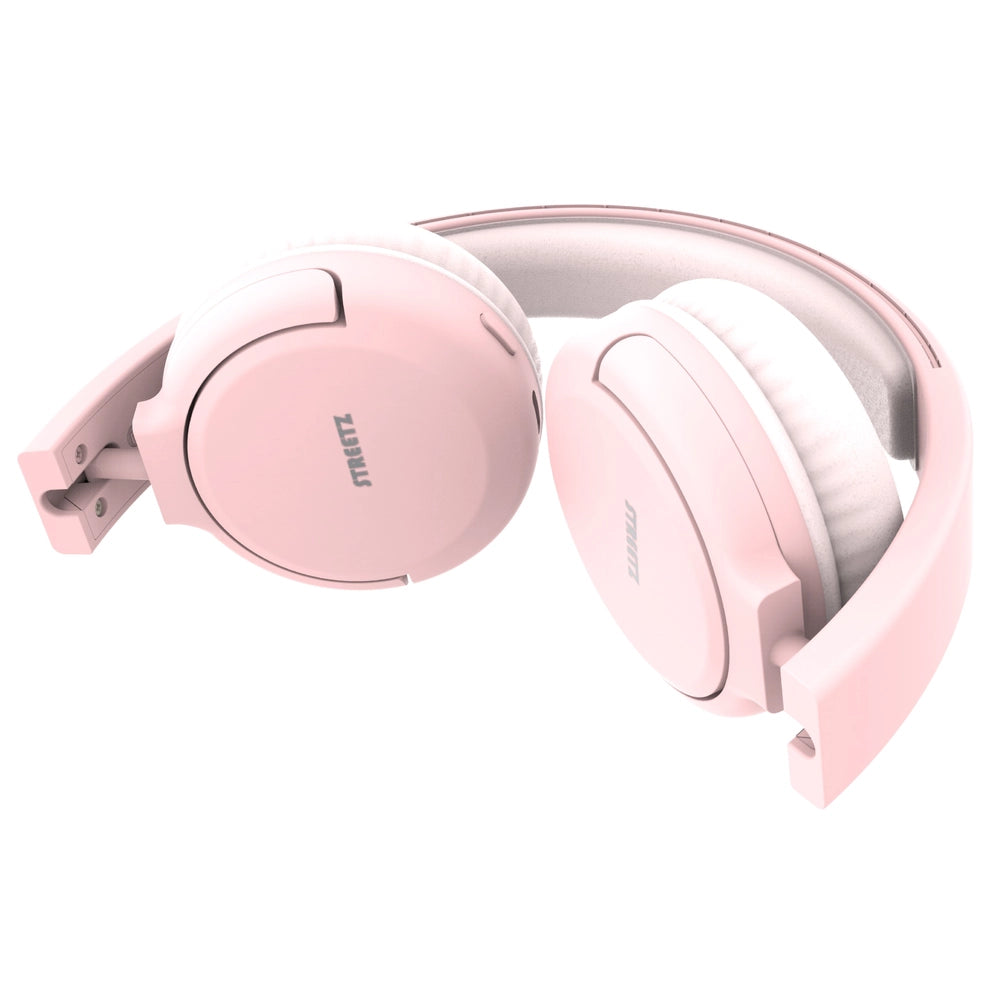 Streetz Hl-Bt402 Bluetooth On Ear Headphones Pink