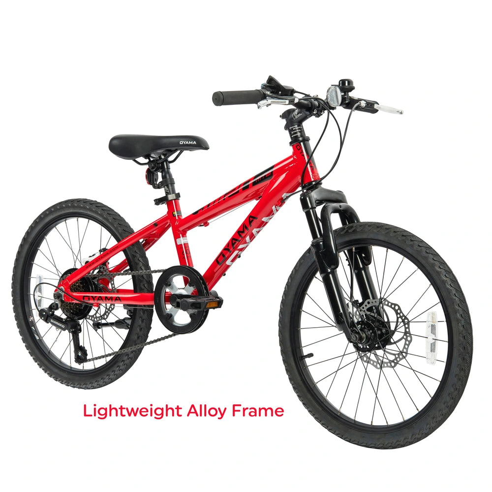 20 Inch Oyama Jm20 Mountain Bike Red