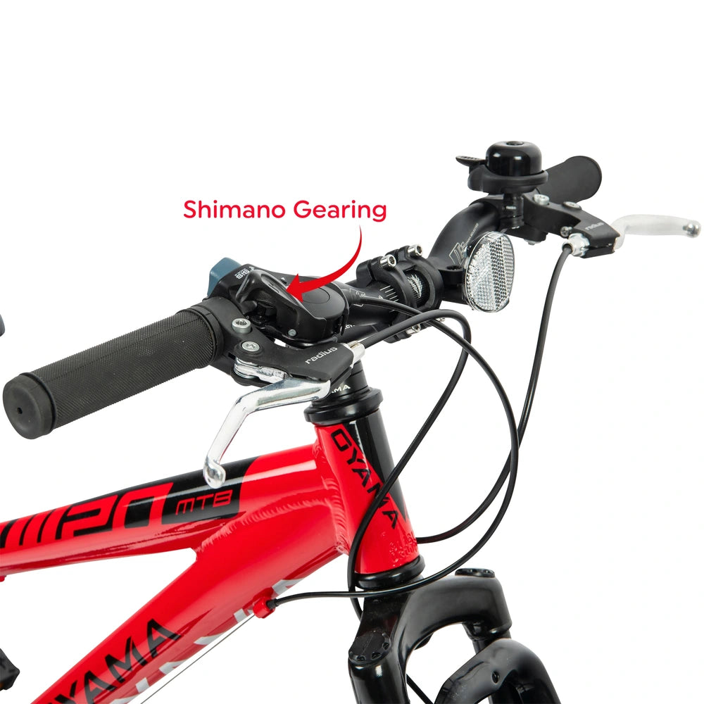 20 Inch Oyama Jm20 Mountain Bike Red