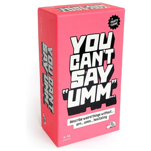 You Can't Say Umm Game