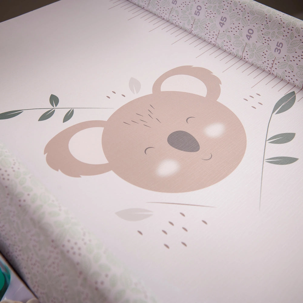 Babylo Bath And Baby Changing Table Koala Green