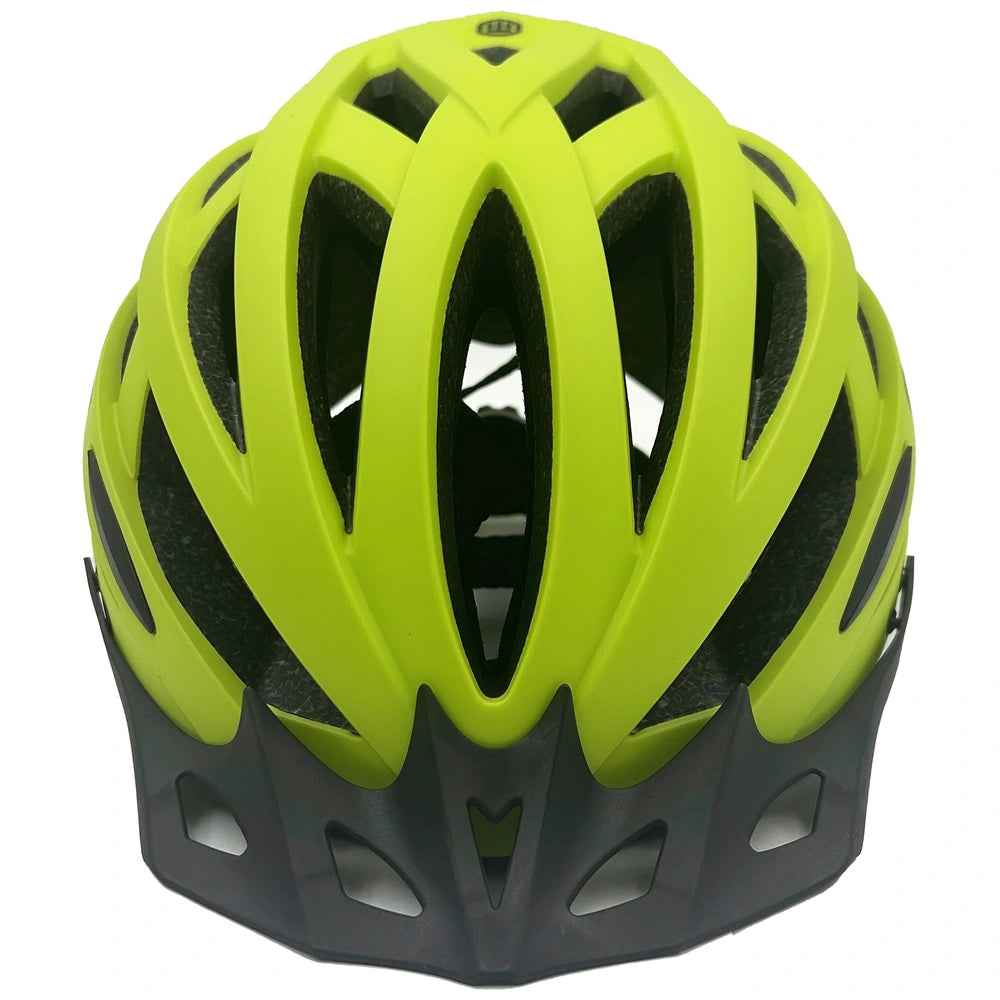 Thorpe Bike Helmet With Rear Led Light Green Size 55 - 58Cm