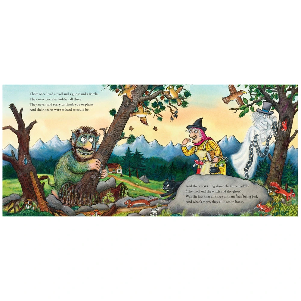 The Baddies By Julia Donaldson And Axel Scheffler Paperback Book