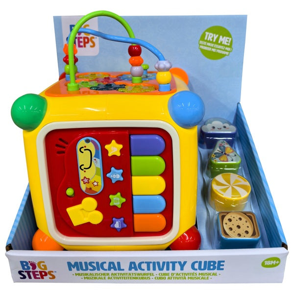 Big Steps Musical Sorting Activity Cube