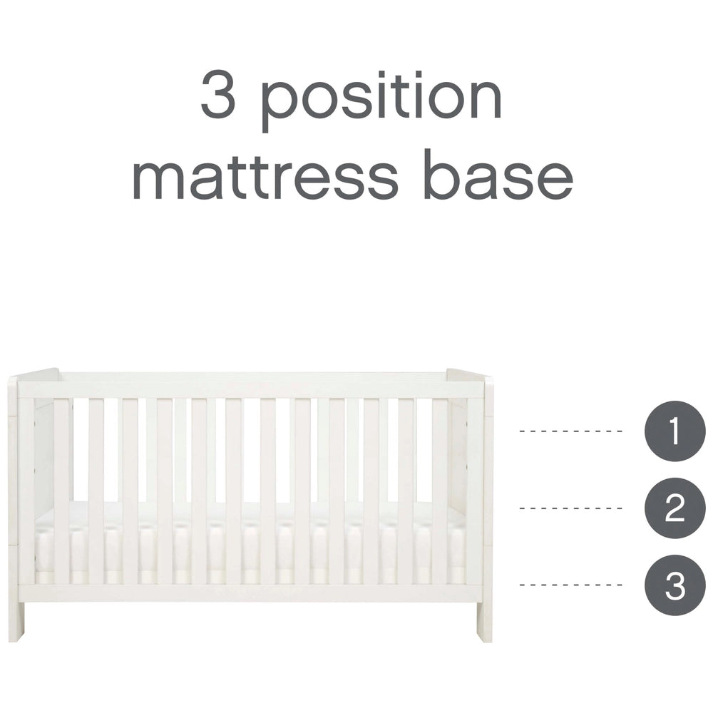 Tutti Bambini Mia Cot Bed White