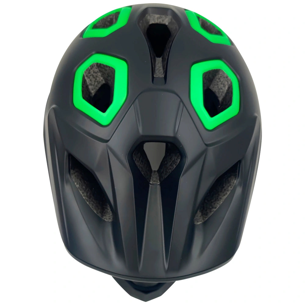 Thorpe Full-Face Mountain Bike Helmet Green Size 52 - 56Cm