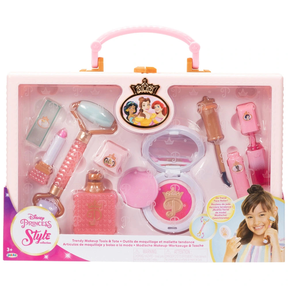 Disney Princess Toy Set Style Collection Make-Up Tools And Tote Bag