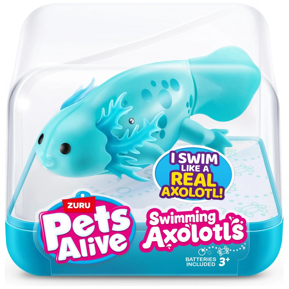 Pets Alive By Zuru Interactive Swimming Axolotls Assortment