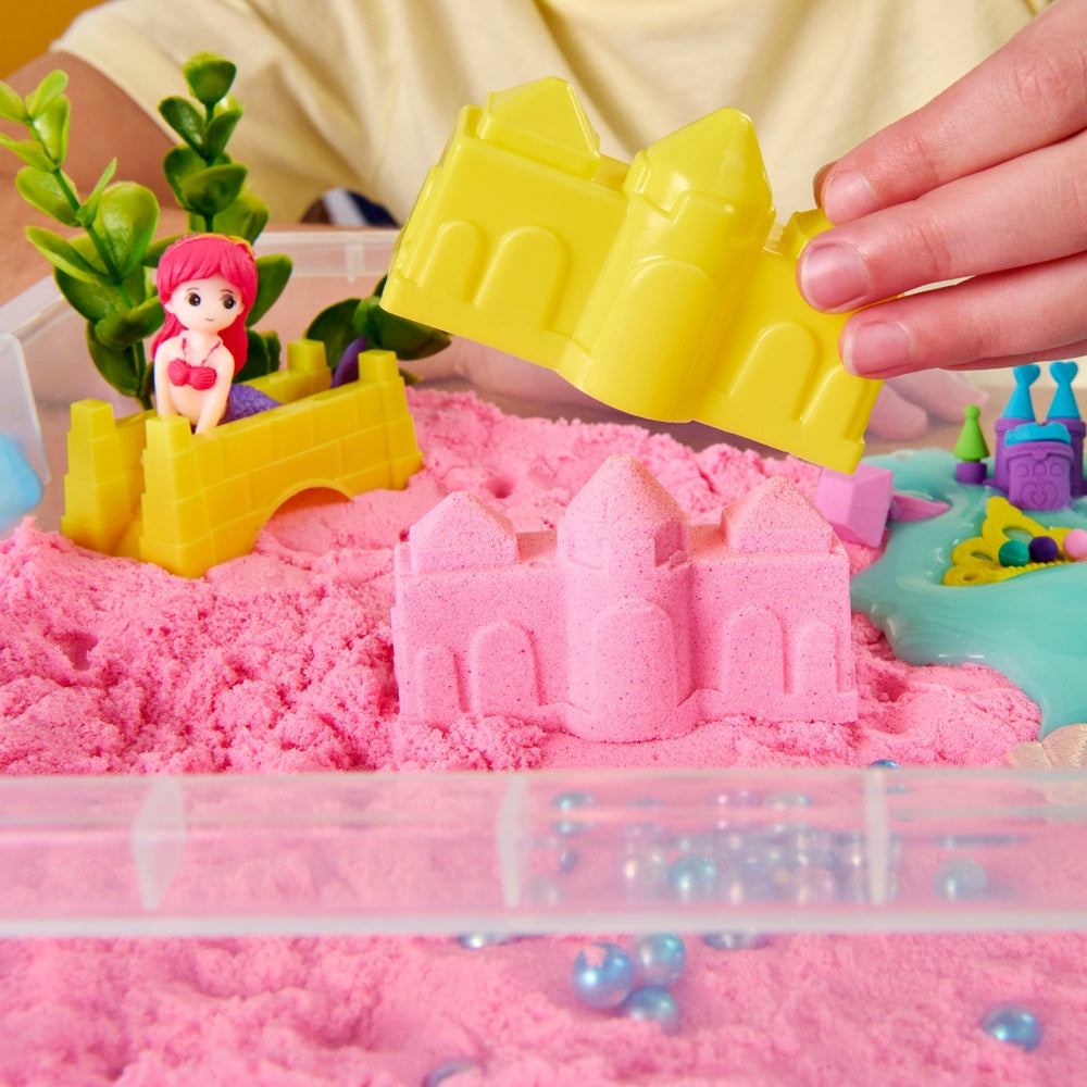 Mermaid Sensory Slime And Sand Bin