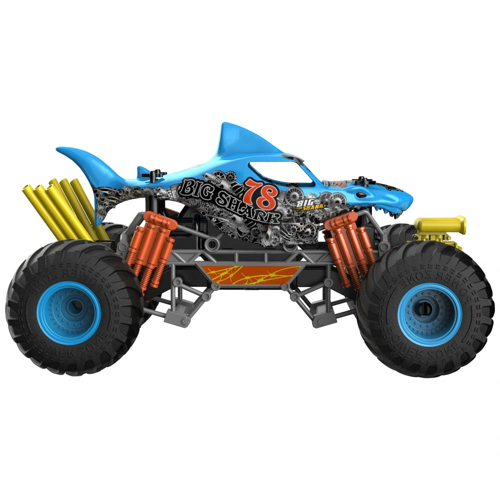 1:10 Shark Race Radio Control Monster Truck With Smoke